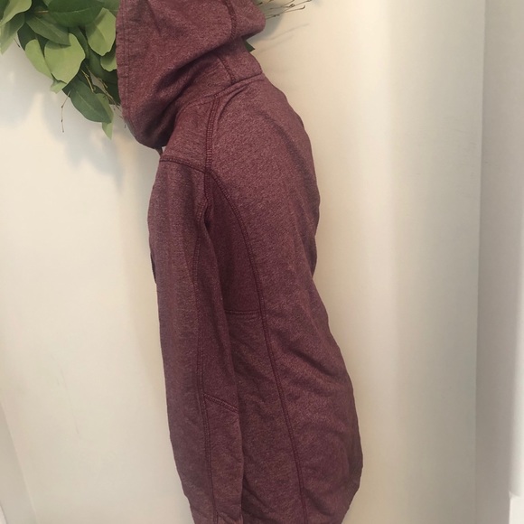 Long zip up hooded sweatshirt - Picture 3 of 6